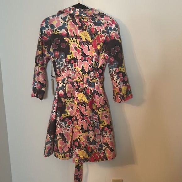 NWT Vertigo Paris BUBBLES Trench Coat - Picture 6 of 8